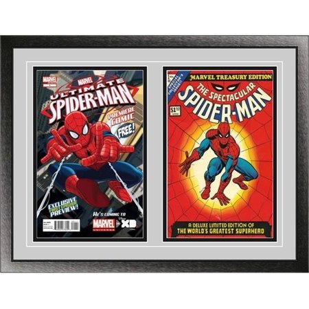 PERFECT CASES Perfect Cases DBCMC-CL Double Comic Book Frame with Classic Moulding DBCMC-CL